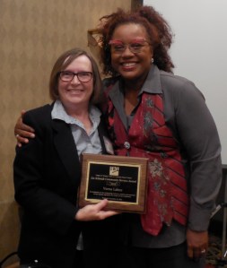 Verna Laboy and Peggy Placier